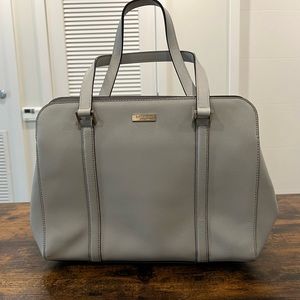Matte Gray Kate Spade Purse